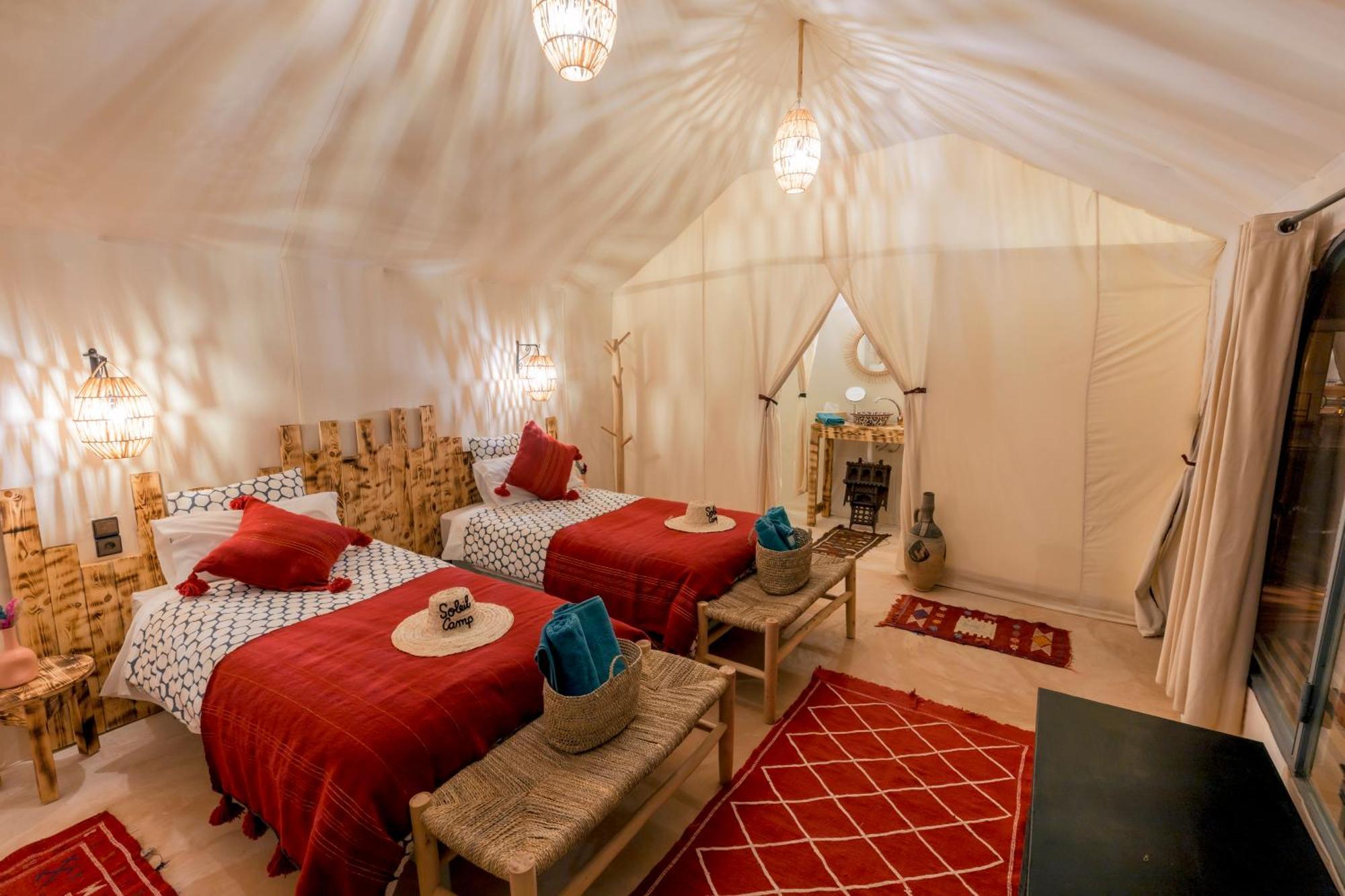 Soleil Camp & Camel Trekking Hotel Merzouga Eksteriør billede